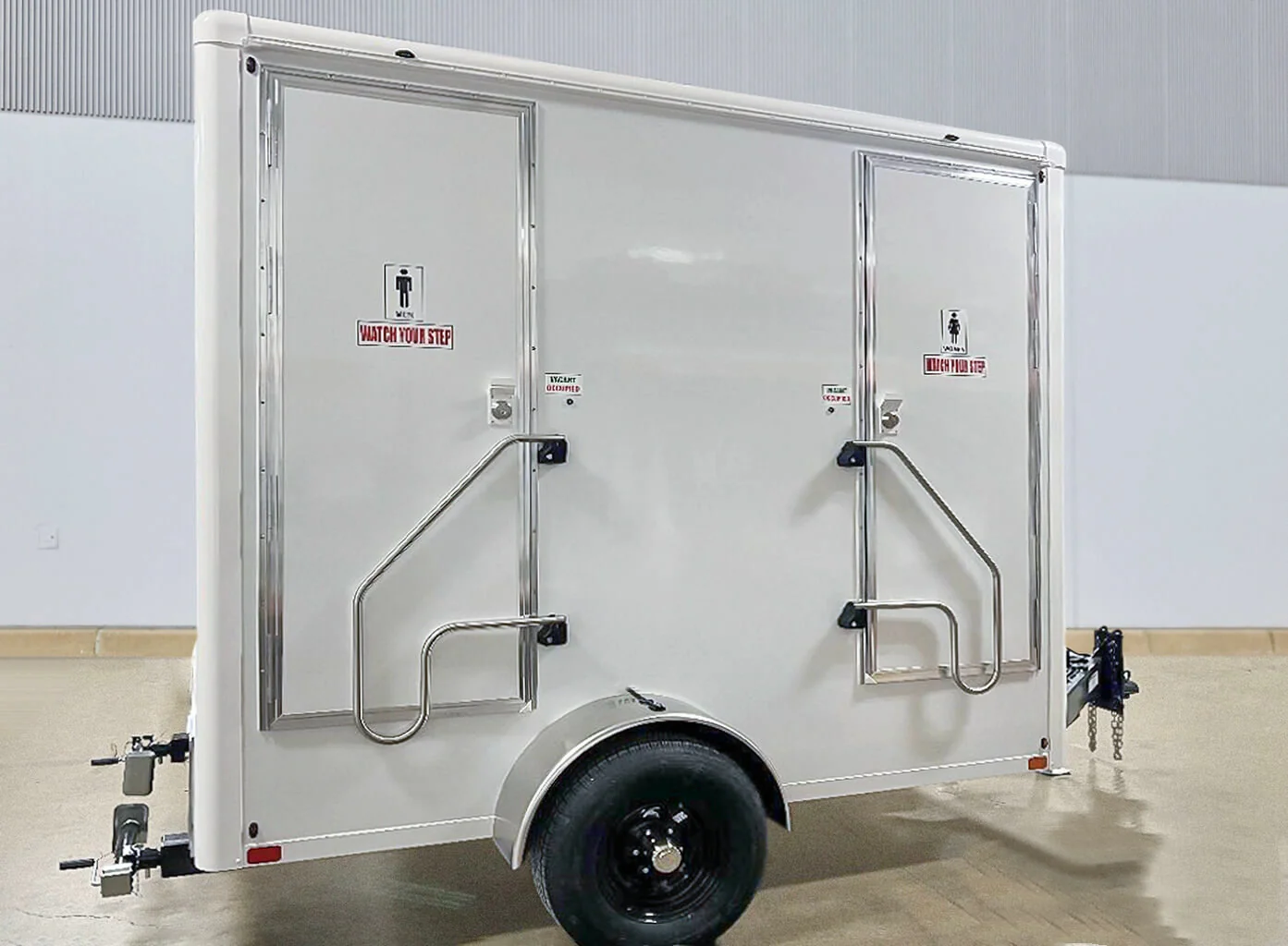2-Stall Compact Restroom Trailer