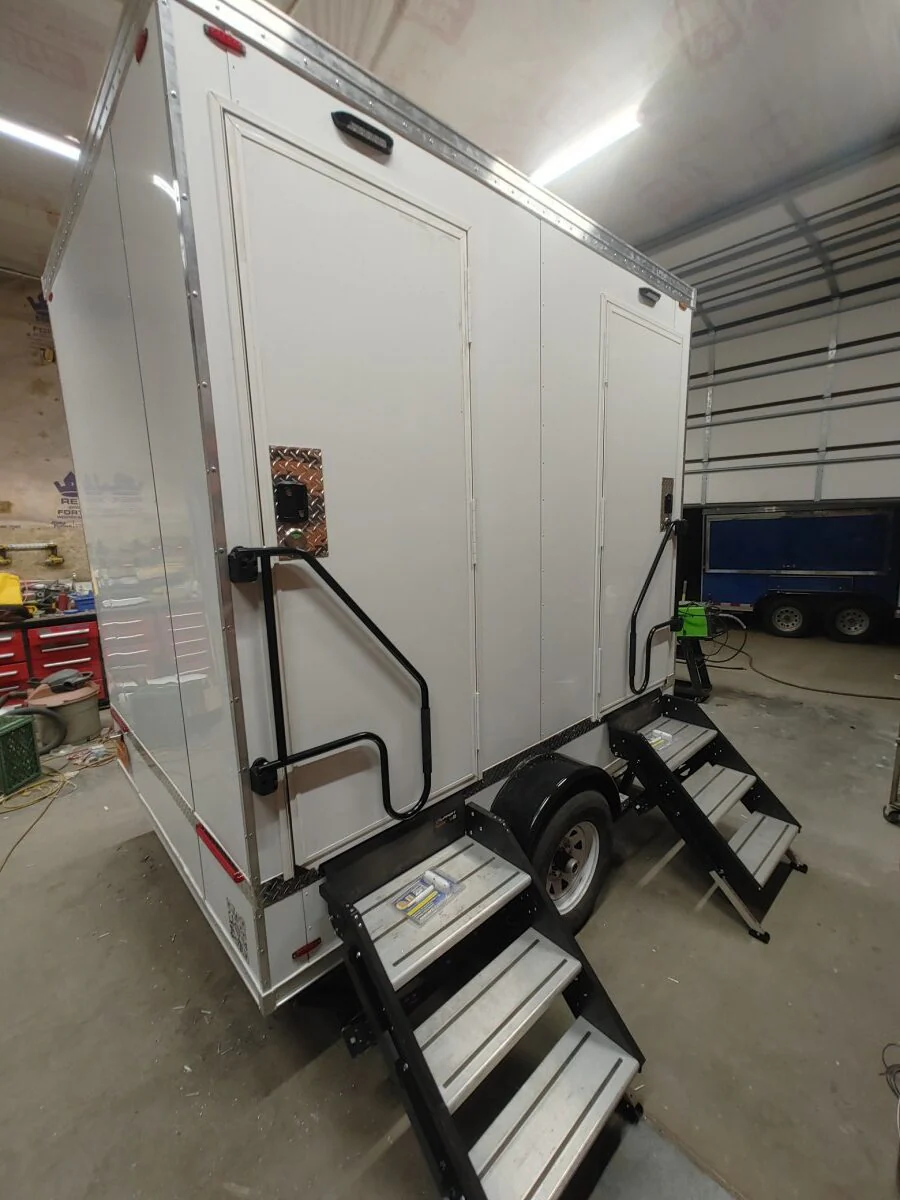 2-Stall Restroom Trailer — Photo 1 of 8