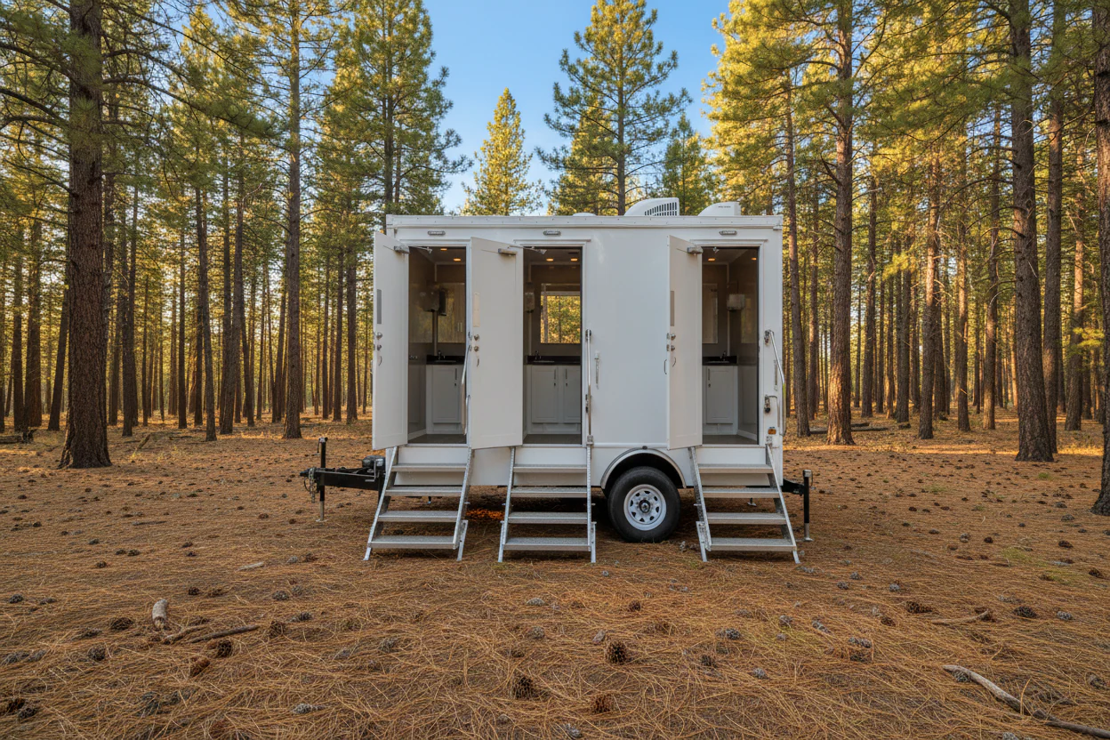 3-Stall Restroom Trailer