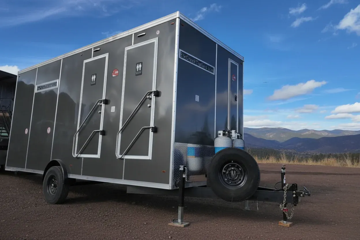 ADA + 2-Stall Restroom & Shower Trailer