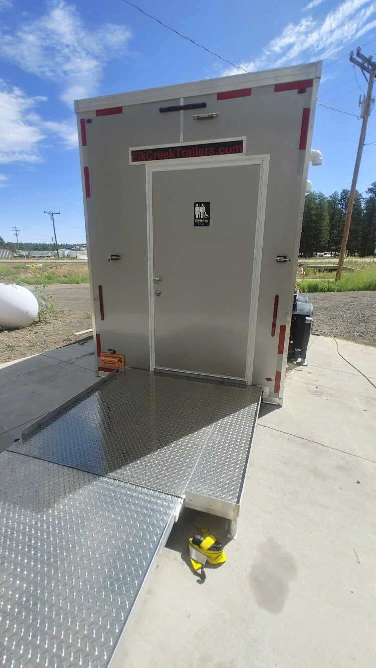 ADA + 1-Stall Restroom & Shower Trailer