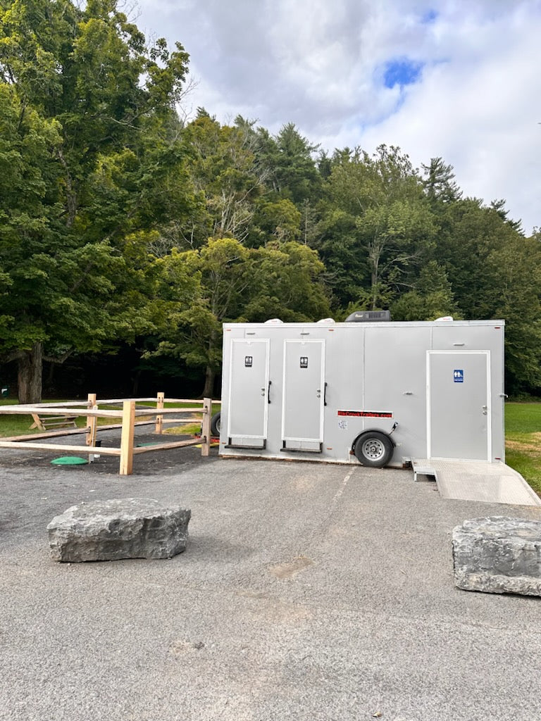 ADA + 2-Stall Lowering Restroom Trailer