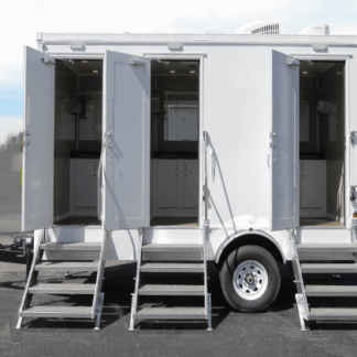 3 Stall Standard Restroom Trailer 14' x 7'