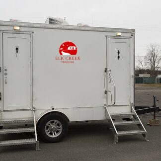 2 Stall Restroom & Shower Trailer 12' x 8'