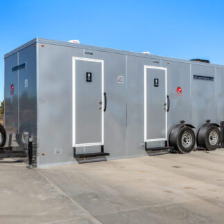 ADA+8 Stall Lowering Direct Hookup Restroom Trailer