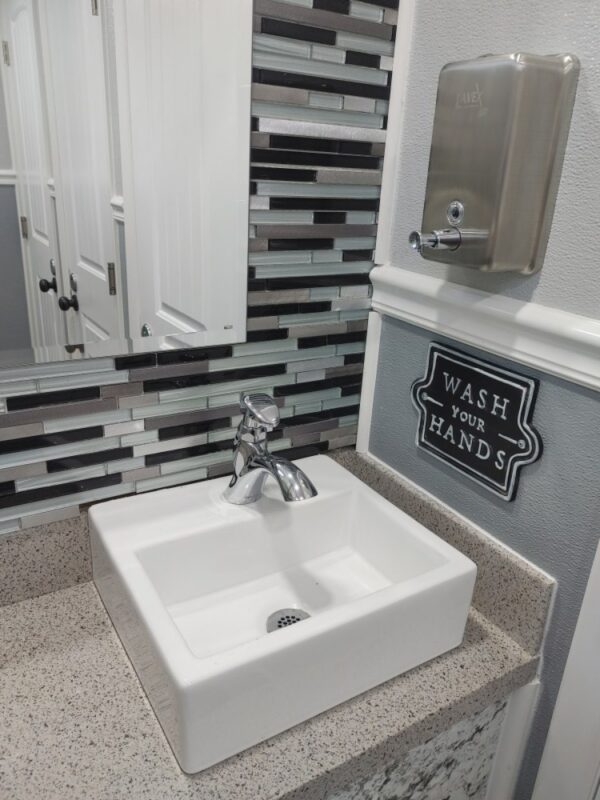 ECT-2-Stall Luxury Restroom Trailer 12' x 7'
