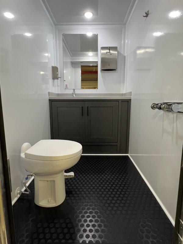 2-Stall Commercial Restroom Trailer