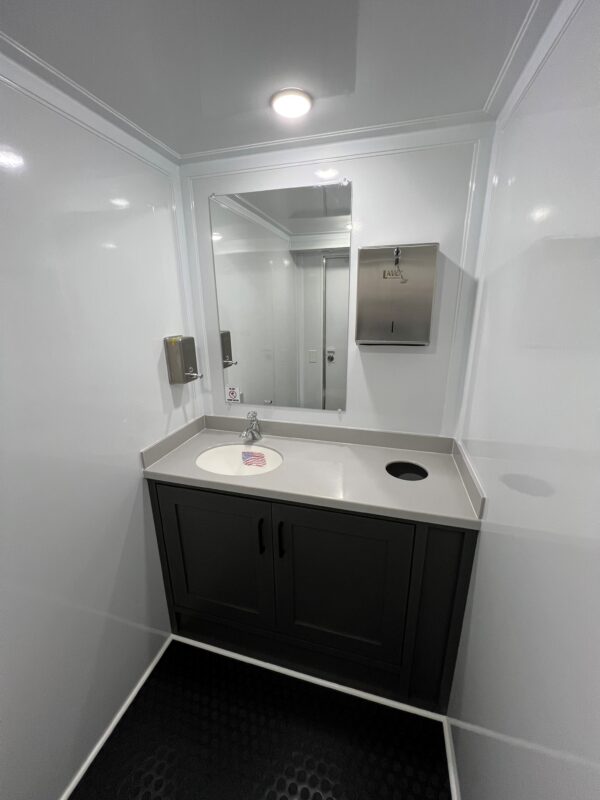 2-Stall Commercial Restroom Trailer