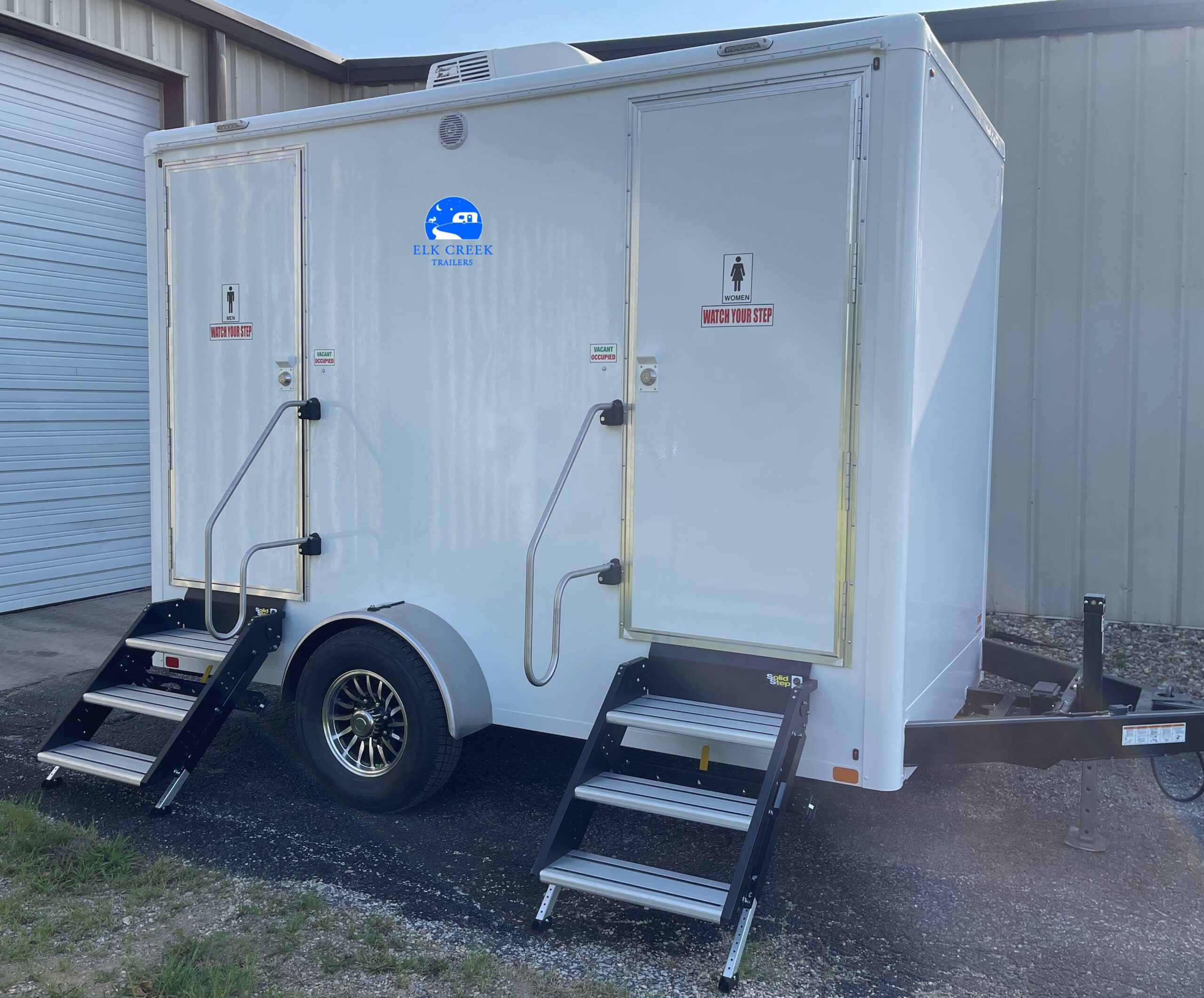 2-Stall Commercial Restroom Trailer