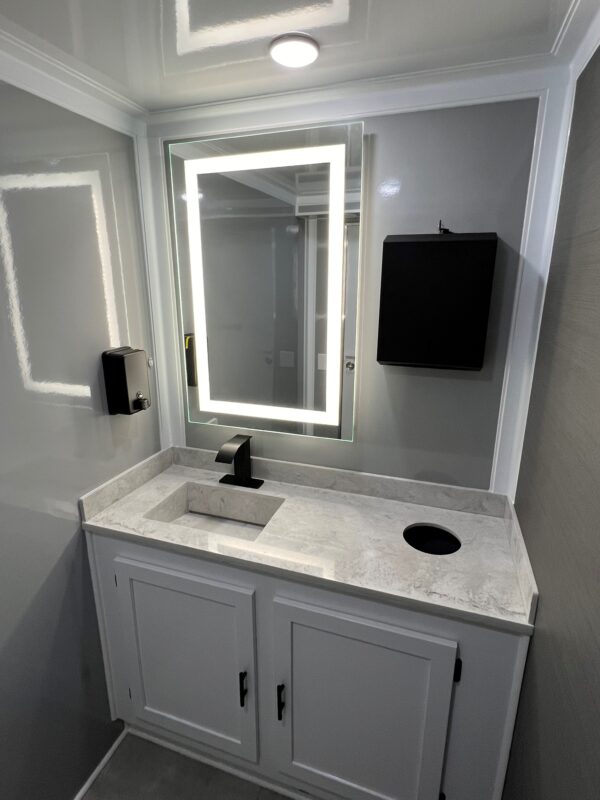 2-Stall Luxury Restroom Trailer