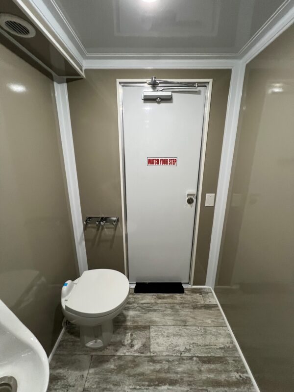 3-Stall Compact Restroom Trailer