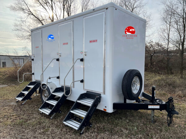 3-Stall Compact Restroom Trailer