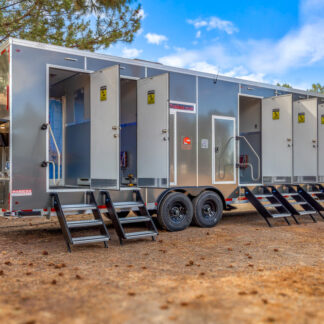 USFS/FEMA 6-Stall Shower Trailer 1500-Gallon Fresh Water