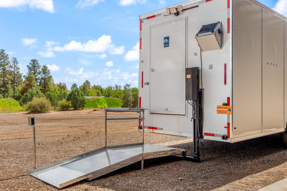 ECT ADA+2 Restroom & Shower Trailer w-Extreme Arctic package