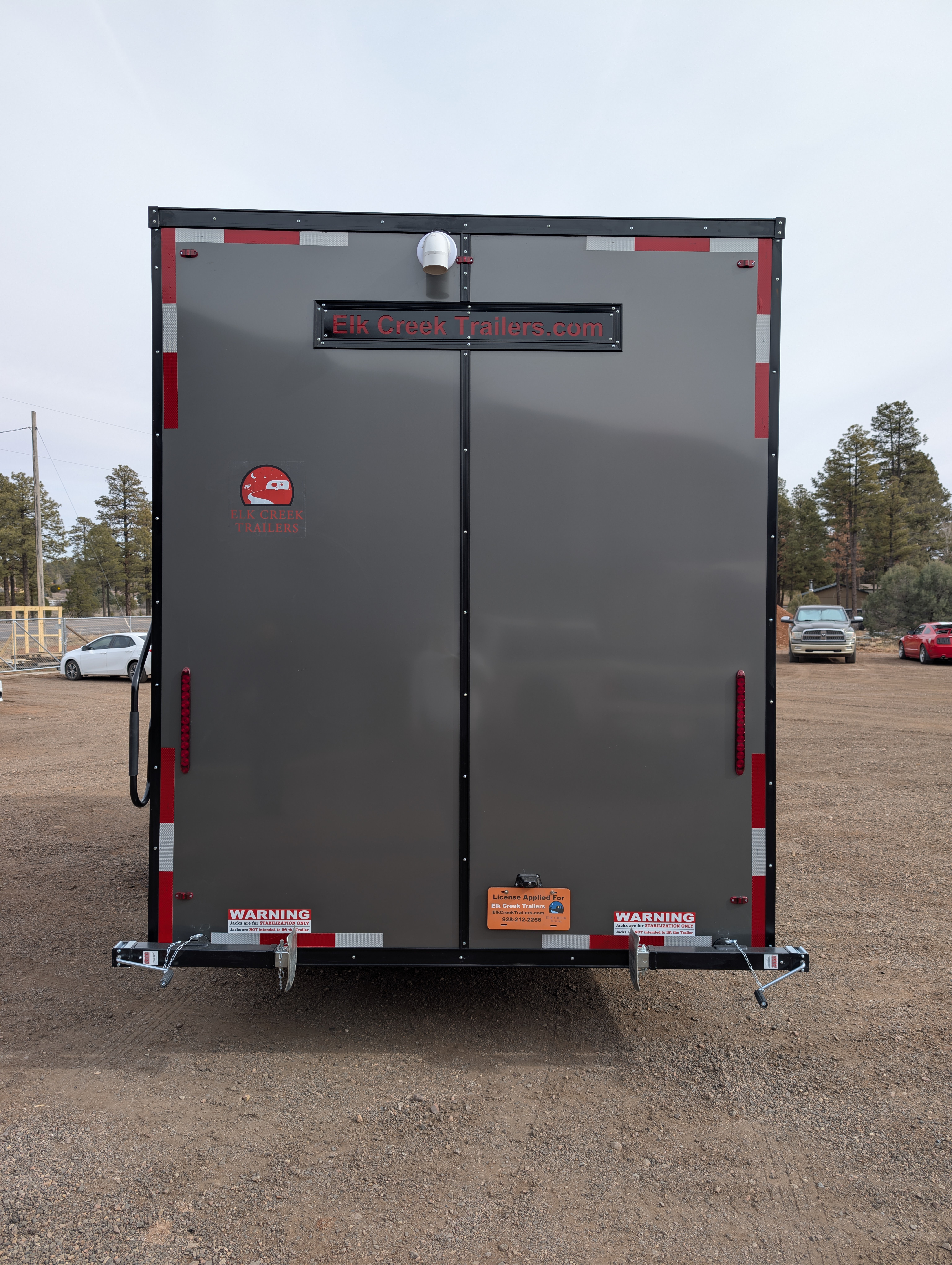 4-Stall Large Compact Luxury Restroom Trailer